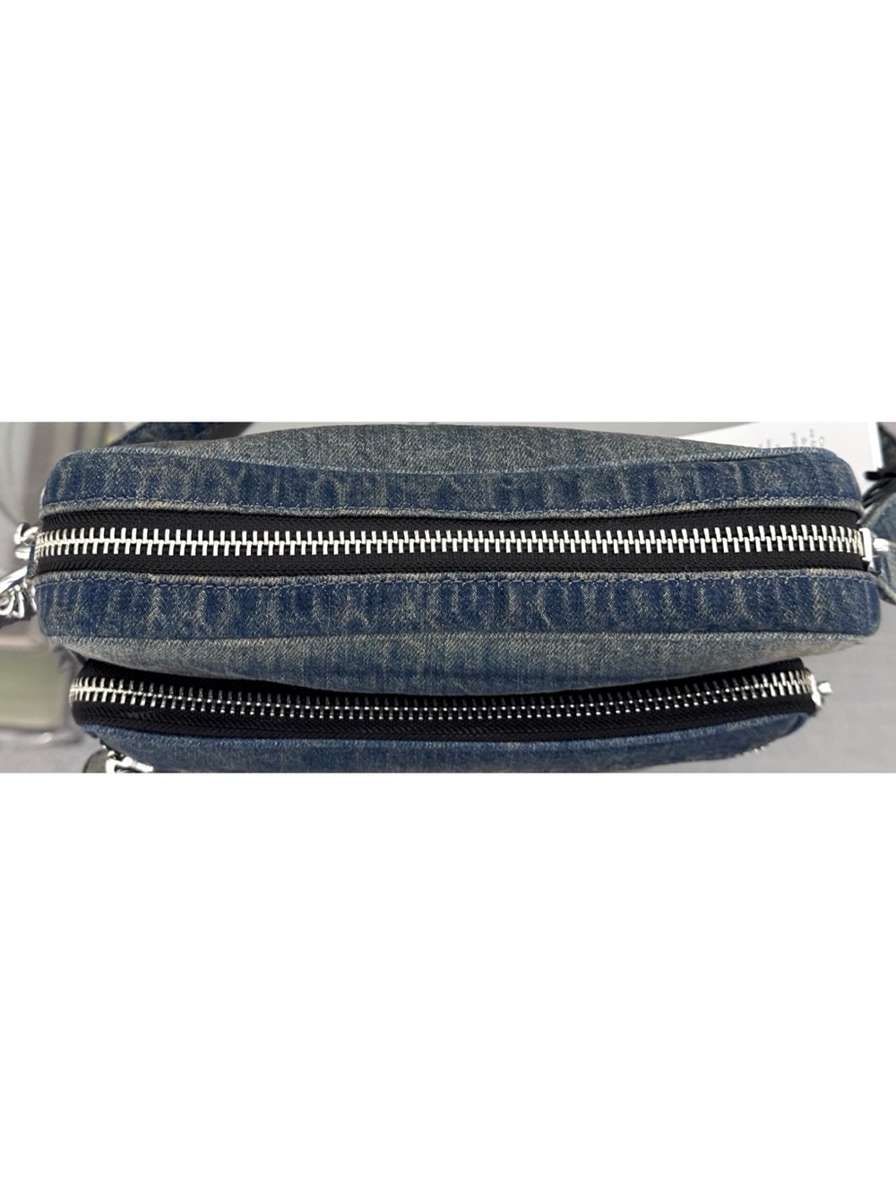 COACH Dakota Crossbody Bag In Regenerative Cotton Denim With Charms - Picture 6 of 10